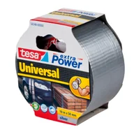 Folie i taśmy malarskie - Tesa Taśma naprawcza extra Power Universal srebrna 10 m x 50 mm - miniaturka - grafika 1