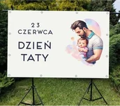 Pomoce naukowe - Dzień Taty- Baner do szkoły i przedszkola - miniaturka - grafika 1