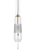 Lampy sufitowe - Newel lampa wisząca 1-punktowa czarna DW-d5018 - miniaturka - grafika 1