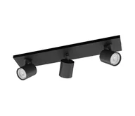 Lampy sufitowe - Philips - Oświetlenie punktowe RUNNER 3xGU10/20W/230V czarny - miniaturka - grafika 1