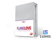 Prześcieradła - Darymex Prześcieradło flanela POPIEL/160x210 PFLA160X210/POPIEL - miniaturka - grafika 1