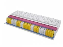 Materac Kieszeniowy Bolonia Molet Max Plus 155x185 cm Jednostronny Średnio twardy Profilowany - Materace - miniaturka - grafika 1