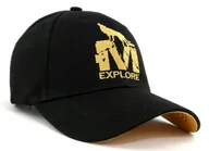 Czapki i chusty sportowe męskie - Czapka Z Daszkiem Bejsbolówka Czarna Męska Damska - miniaturka - grafika 1