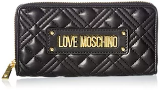Portfele - Love Moschino Damski portfel SS21, różowy, normalny - grafika 1
