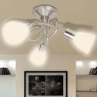 Lampy sufitowe - vidaXL Elegancka lampa sufitowa 3 arwki E14 - miniaturka - grafika 1