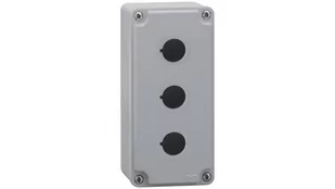 Lovato Metalowa obudowa pusta 3 otwory pokrywa szara LPZM3A8 LPZM3A8 - Inne akcesoria elektryczne - miniaturka - grafika 1