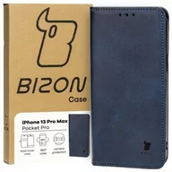 Etui i futerały do telefonów - Bizon Etui Case Pocket Pro do Apple iPhone 13 Pro Max, granatowe - miniaturka - grafika 1
