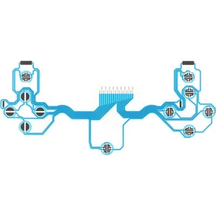 Taśma, folia JDM-001/JDM-010/JDM-011 przewodząca transmisyjna przycisków do kontrolerów PS4 V2.0, niebieska ORG - Akcesoria do Playstation - miniaturka - grafika 1