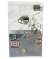 Oświetlenie świąteczne - Żarówki Led 8 Szt Na Baterie Lampki Girlanda - miniaturka - grafika 1