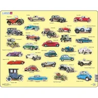 Puzzle - Larsen AK1 puzzle ramowe Oldtimer 30 części, kolorowe AK1 - miniaturka - grafika 1
