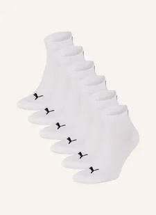 Puma Skarpety Quarter Plain, 6 Par weiss - Skarpetki damskie - miniaturka - grafika 1