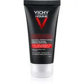 Kremy do twarzy - Vichy Homme Structure Force przeciwzmarszczkowy krem wzmacniający z kwasem hialuronowym 50 ml - miniaturka - grafika 1