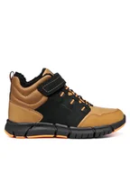 Buty dla chłopców - Geox Trzewiki J Flexyper Boy B Abx J949XA 032ME C9241 M Czarny - miniaturka - grafika 1