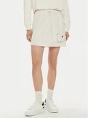 Spódnice - Guess Spódnica mini V4BD00 WGLW2 Écru Regular Fit - miniaturka - grafika 1