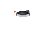 Systemy inteligentnych domów - Azzardo plafon LED Solvent R Smart 45 32W 2680lm 3000-6000K czarny AZ3990 AZ3990 - miniaturka - grafika 1