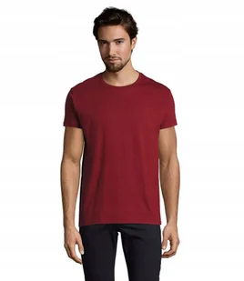 T-shirt Koszulka Męska WYSOKA JAKOŚĆ Sol's IMPERIAL 11500 Chili Red XL - Koszulki męskie - miniaturka - grafika 1