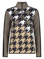 Bluzy damskie - CMP Bluza polarowa w kolorze beżowo-biało-czarnym - miniaturka - grafika 1