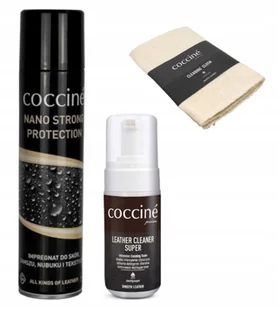 ZESTAW 3W1 IMPREGNAT CLEANER SZMATKA DO BUTÓW SKÓR - Środki do obuwia i ubrań - miniaturka - grafika 1