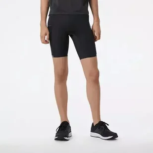 New Balance Spodenki do biegania Q SPEED 9 inch Half Tight MS21289BK - Spodnie sportowe damskie - miniaturka - grafika 1