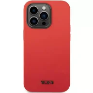 Etui i futerały do telefonów - Etui na telefon Tumi Liquid Silicone hardcase do iPhone 14 Pro czerwony/red - miniaturka - grafika 1