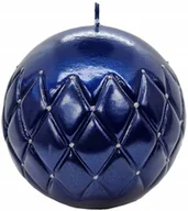 Świece - ŚWIECA ozdobna FLORENCJA 12 cm GRANAT ARTMAN KULA - miniaturka - grafika 1