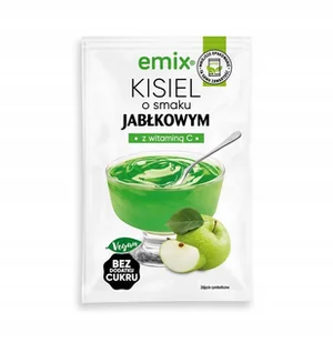 Emix Kisiel jabłko 40g - Kisiel - miniaturka - grafika 1