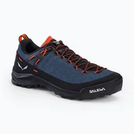 Buty trekkingowe męskie - Buty turystyczne męskie Salewa Wildfire Canvas granatowe 61406 - miniaturka - grafika 1