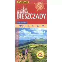 COMPASS Mapa tur. - Bieszczady 1:50 000 - praca zbiorowa - Atlasy i mapy - miniaturka - grafika 1