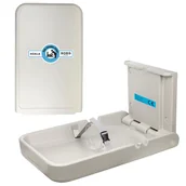 Przewijaki - Przewijak Naścienny Pionowy dla Niemowląt Dzieci BORG Koala ATEST PZH CE - miniaturka - grafika 1