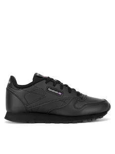 Reebok Sneakersy Classic Leather 100000116 Czarny - Buty dla chłopców - miniaturka - grafika 1