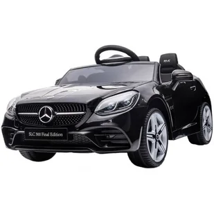 Samochód dla dziecka SUN BABY Mercedes Benz SLC300 Czarny - Pojazdy elektryczne dla dzieci - miniaturka - grafika 1
