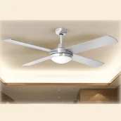 Wentylatory sufitowe - Wentylator Sufitowy V-TAC 132cm 2xE27 35W Pilot VT-6054-4 - miniaturka - grafika 1