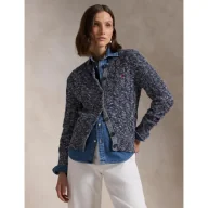 Swetry damskie - POLO RALPH LAUREN Kardigan Slim Fit - miniaturka - grafika 1