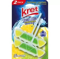 Środki do kuchni i łazienki - Kret Kostka toaletowa CitrusFresh Power 40g - miniaturka - grafika 1