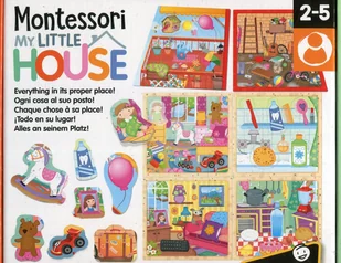 Montessori Mój Mały Domek HEADU - Puzzle - miniaturka - grafika 1
