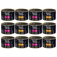 Mokra karma dla kotów - DOLINA NOTECI Premium dla kota filet Mix Smaków 12x185g - miniaturka - grafika 1
