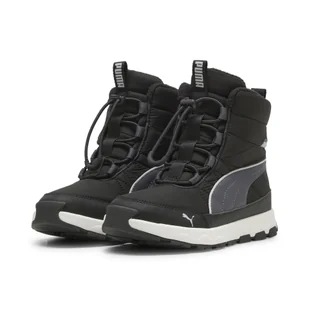 Młodzieżowe buty PUMA Evolve PUMA Black Strong Gray White - Odzież sportowa dziecięca - miniaturka - grafika 1