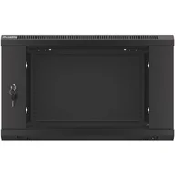 Szafy rack - Lanberg Szafa 19" 6U, 600x600, czarny FLAT PACK WF01-6606-10B - miniaturka - grafika 1