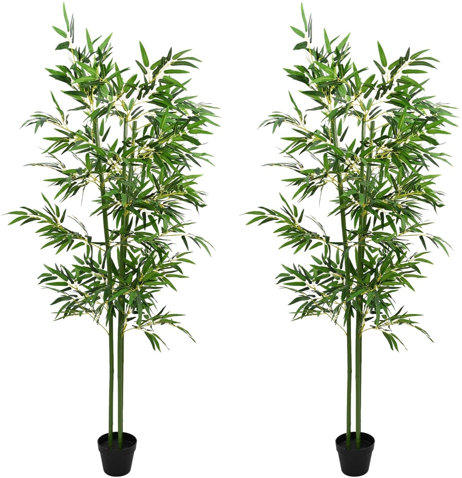 vidaXL vidaXL Sztuczne Drzewo Bambusa 2 pcs zielony 60 x 18 x 190 cm
