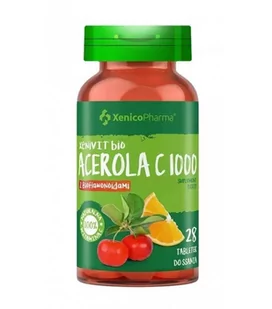 XeniVit Bio Acerlola C 1000, 30 tabletek do ssania - Witaminy i minerały - miniaturka - grafika 1