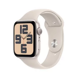 Apple Watch SE 3 GPS 44mm Aluminium Sport M/L Beżowy - Smartwatch - miniaturka - grafika 1