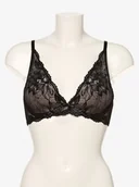 Biustonosze - Calvin Klein Biustonosz Damski Czarny Koronkowy 75B 2A5F1_H* Tia - miniaturka - grafika 1