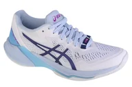 Siatkówka - Asics Sky Elite Ff 2 1052A053-102, Damskie, Buty Do Siatkówki, Biały - miniaturka - grafika 1