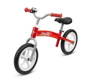 Rowerki biegowe - Toyz Toyz rowerek biegowy metalowy brass red - miniaturka - grafika 1