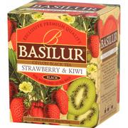 BASILUR BASILUR Herbata Magic Fruits Truskawka i kiwi w saszetkach 10x2g WIKR-993279