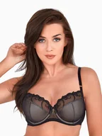 Biustonosze - Biustonosz GAIA Semi-Soft Lila 1220 półusztywniany czarny  65I - miniaturka - grafika 1