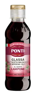 Ponti Glassa malinowa 250 g - Majonezy i dressingi - miniaturka - grafika 1