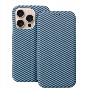 Kabura FOLIO Side Magnet do IPHONE 16 PLUS niebieski - Etui i futerały do telefonów - miniaturka - grafika 1