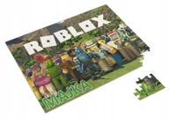 Puzzle - Puzzle + IMIĘ + pudełko Roblox Man Face A3 252 el. - miniaturka - grafika 1