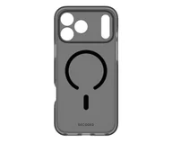 Etui i futerały do telefonów - Decoded DropTec Transparent Backcover, iPhone 17 Pro Max, Black - miniaturka - grafika 1